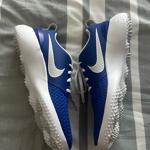 Nike Golf Sneakers. Royal blue and white. Size 8 - Picture 2 of 6